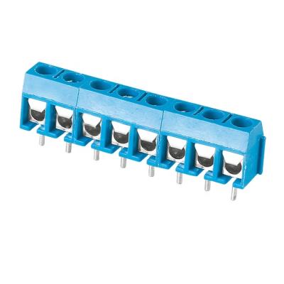 China JM301-5.0 2way 3way 5.0mm Terminal Block PCB Screw Terminal Block 22-14AWG for sale