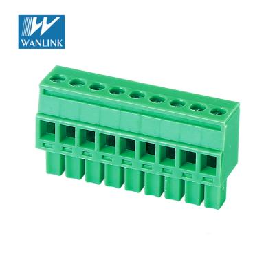 China WANLINK Plug-in PCB Screw Terminal Block 15EDGKB-3.5/3.81 Terminal Block Connector 28-16AWG for sale