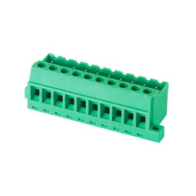 China 5.08mm Panel Mount Terminal Block Power Distribution Pluggable Box 2EDGGB-5.08 2EDGGB-5.08 for sale