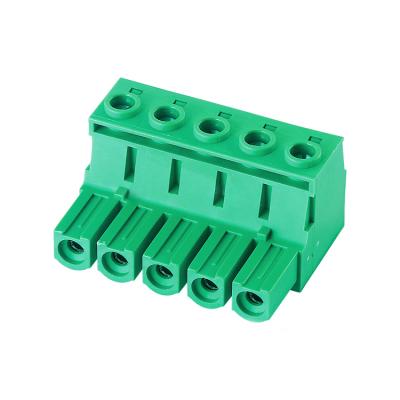 China 10.16mm Pitch High Current PCB Board To Wire Terminal Block Male Connector 5EDGK-10.16 20-6AWG for sale