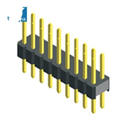 China High Quality PCB WANLINK Double Pitch 2.0mm Pitch 2.0mm Straight Row Pin Male Header CONNECTOR for sale