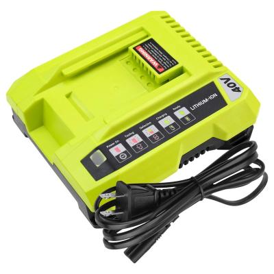 China 100% Replacement Dual Power Ryobi 18V Battery Charger Replacement Compatible with Ryobi 18-Volt Lithium-Ion Battery for sale