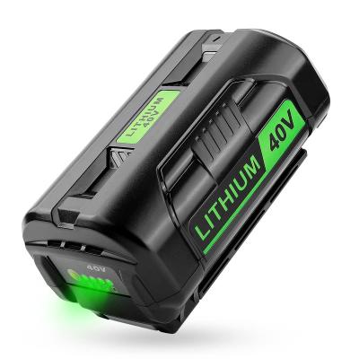 China Power tools 40V 6.0ah lithium ion power tool battery fit for Ryobi mower battery for sale