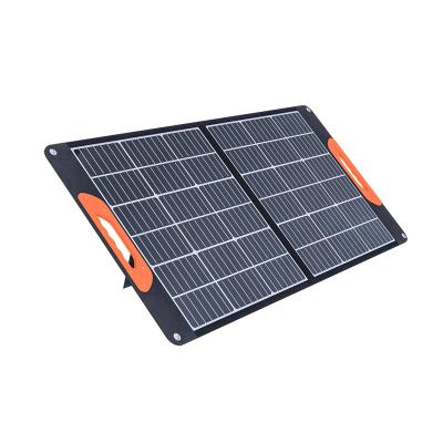 China Solar Power System 18V 100W Flexible Solar Pile Charger High-Efficient Battery Charger for Outdoor Portable Folding Van RV Trip PanelsSolar Camping for sale