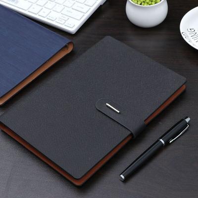 China Office Supplies Business Leather Notebook Refillable Leather Notebook China Hardcover Book Manufacturer for sale