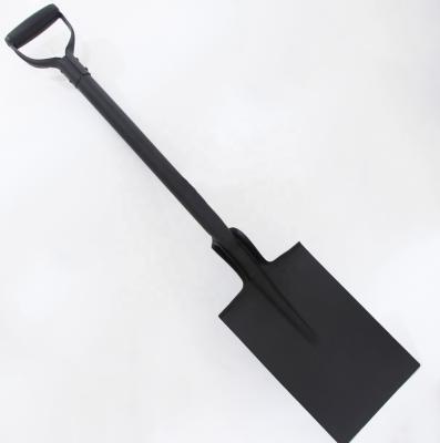 China Cultivating Shovel Stainless Steel Large Grain Scoop With Handle Home Brew Accessories Animal Feed Shovel Rice Shovel for sale