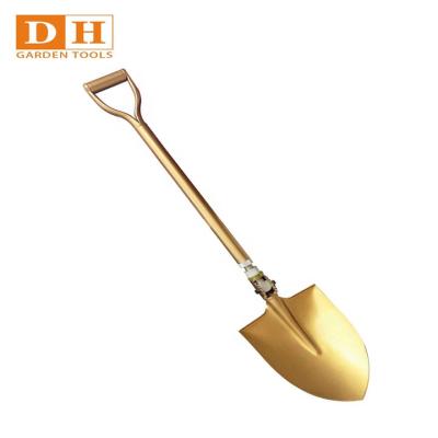 China Excavator gold camping tip shovel made in China for sale