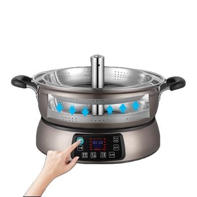 China Multi Function Hotel Detachable Electric Pot Cooker Automatic Steam Rising Low Sugar Rice Cooker for sale