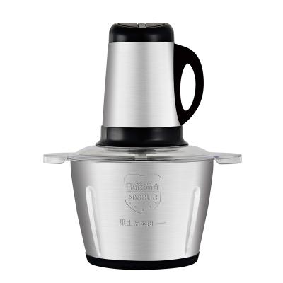 China Hot Sales Hotel Operator Mincers Medium Size Silver Stainless Steel Food Mixer Simplicity for sale