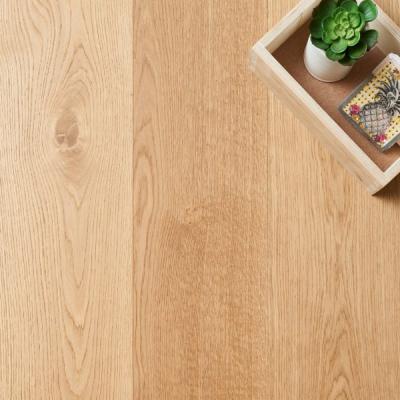 China Traditional Hot Selling Click System Brown Oak Engineered Wood Flooring for sale