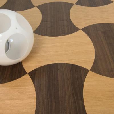 China Contemporary Customized Design Oak Art Parquet Engineered Solidwood Flooring for sale