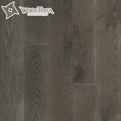 China Woodtopia Modern Popular Color Oak 3 Layer 1 Band Engineered Wood Flooring for sale