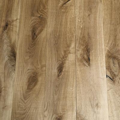 China New Modern Design Brushed Laminate Engineered Oak Wood Flooring Good Quality for sale