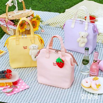 China Fashion High Quality Waterproof Tote Shoulder Women Lunch Insulated Thermal Bags for School Kids Outdoor Picnic for sale