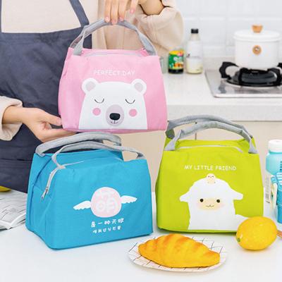 China Picnic Weather Heat/Cold Lunch Insulation Bag Baby Food Milk Bottle Storage Insulation Bags Waterproof Oxford Kids Food Bag for sale