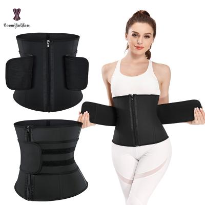 China Size XS XXXXXXL Single Breasted Women's Waistband Shaper Zipper Underwear Latex Breathable One Strap Plus Size With 7 robs for sale