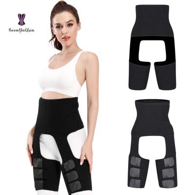 China Antibacterial Antibacterial Antibacterial Leg Waist Antibacterial Neoprene Leg Waist Enhancer Push Butt Compression Shaper Body Shaper Women Abdominal Trainer for sale