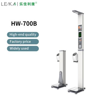 China Ultrasonic Technology Electronic Body Fat Height Scale 200kg for Medical and Personal for sale