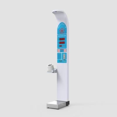 China LED Display Folding Weighing Machine for Ultrasonic Coin-Operated Height Weight Scale for sale