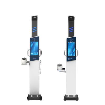 China 19 Zoll LCD Touchscreen End Stahl Körper Analyzer Maschine für Android Gesundheitsuntersuchung zu verkaufen