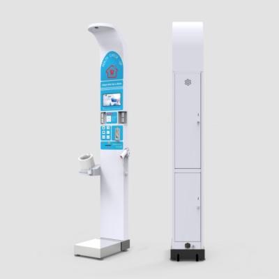 China User-friendly Self Health Center Ultrasonic Height Weight BMI Scale Health Analyzer for sale