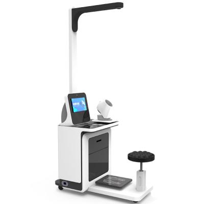 China Steel Self-Service Health Kiosk for Rapid Physical Examination at Health Care Centers for sale