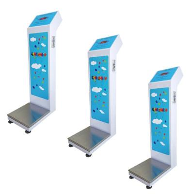 China Coin-Operated Luggage Weighing Machines Electronic Weighing Scale with 0.1kg Accuracy for sale