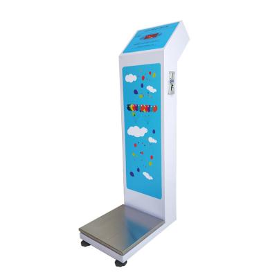 China Compact AC100-240V Body Scale for Vending in Pharmacy Gym Fitness Center Airport Hotel for sale