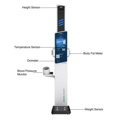 China 1-300kg Weight Measurement Range Body Weight Height and Fat Analysis Automatic Scale for sale