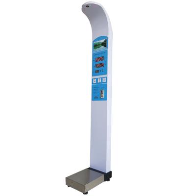 China Precise Coin Operated Pharmacy Scale for Height and Weight Measurements Taal Thais Te koop