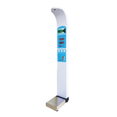 China Coin Operated Weight and Height Scale HW-900 Adult Digital Scale with Height Measure for sale