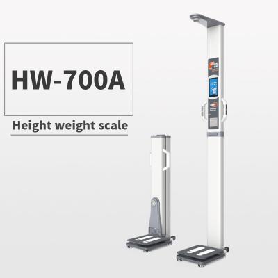 China AC100-220V Power Supply Body Fat BMI Height Weight Weighing Scale Coin Operated Machine for sale