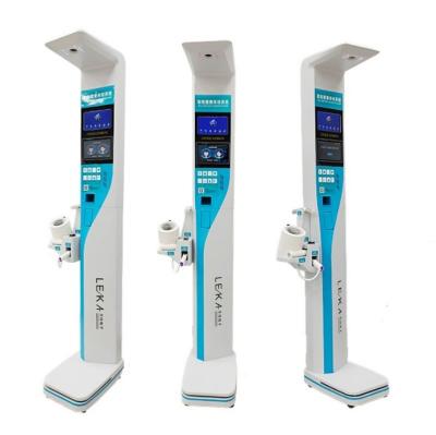 China Body Height Weight BMI Scale with Ultrasonic Technology and HW-VE Composition Analysis for sale