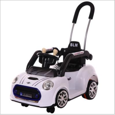 China Ride On Toy LED Light Car For Kids Baby Ride On Car Baby Electric Car With Push for sale