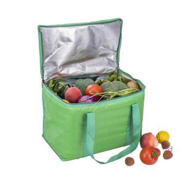 China Soft Insulated Lunch Cooler Bag Polyester Lunch Cooler Thermal Tote for sale