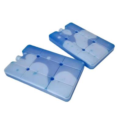 China 1000ml HDPE Gel Freezer Pcm Elements Cool Cooler Ice Pack for Lunch Bag Gel Cooling Box for sale