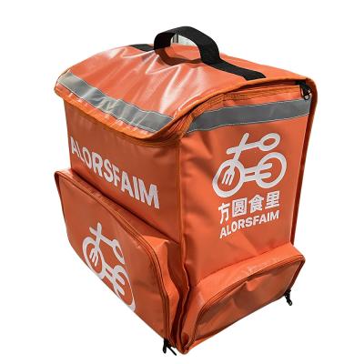 China food delivery bag for bicycle bike rack for Hot Cold Items Large Capacity for sale