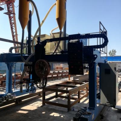 China H Beam Longitudinal H Beam Cladding Weld Seam Submerged Arc Weld SAW Flux Recovery Gantry On Rails To Fit Weld for sale