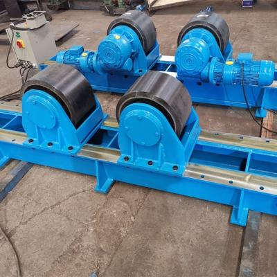 China Cylinder Seam Welding Rotator Spin Roll Pipe Welding Roller Saw Cat MIG 30t 30ton Mag Welding Equipment for sale