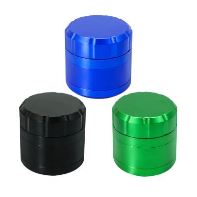 China For Smoking Metal Smoking Herb Grinder 60mm 4 Layers Sharp Teeth Metal Tobacco Grinder Portable Spice Crusher for sale