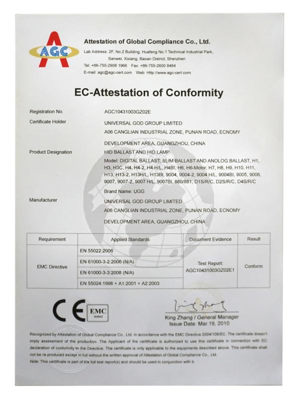 EMC - Guangzhou Shengda Electronics Co., Ltd.