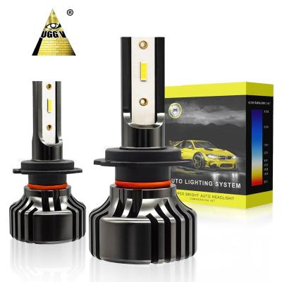 China UGDA Best Selling Auto Light Led Para Auto Car Led Head Light 50 Watt 6500 Lumen With Mini Design Focus for sale