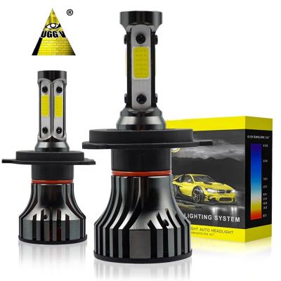 China Auto Headlight H7 Focos LED COB H11 farolas de autos 6000k 9000lm UGGV UGDA car led headlight H4 Winstorm for sale