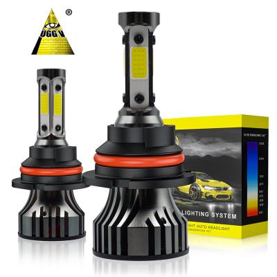 China Super Power Car Headlight UG4 H4 80W 9000LM LED H7 H11 9005 Automobile 9006 9007 6000K Led Lights 9004 Winstorm for sale