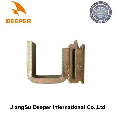 China Carbon Steel Square J-Hook Fixture For E Track for sale