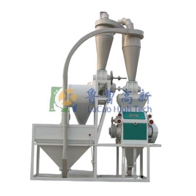 China New Type Small Home Use Rice Milling Machine 5-6tons/day 40-120 Mesh Farms Flour 6FW-40 for sale