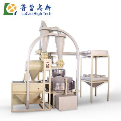 China 6FW-100A Commercial Industrial Small Maize Corn Wheat Flour Stone Mill for sale