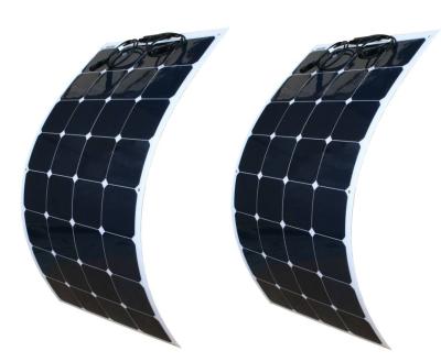 China Portable 18V Caravan Solar Panels , Flexible Golf Cart Solar Panel Kit for sale