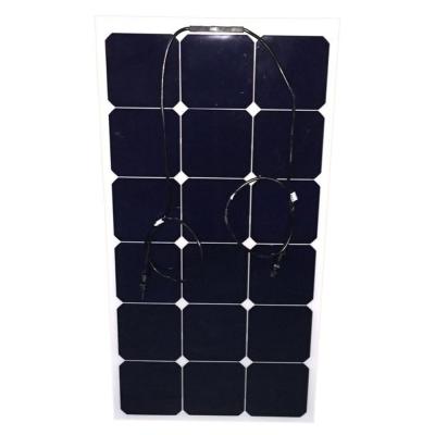 China ETFE Film Flexible PV Solar Panels , Small Size 60W Yacht Solar Panels for sale