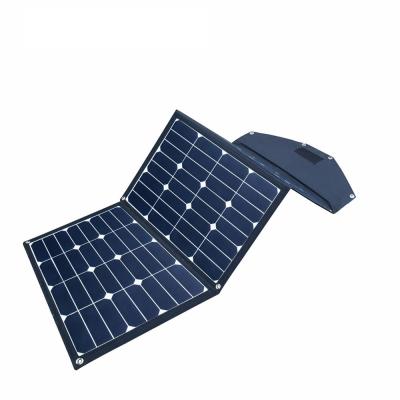 China Three Array Sunpower Folding Solar Panels PET Laminated High Power Easy Carry for sale